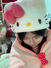 kitty貓披肩毛毯小學生午睡毯辦公室兒童hellokitty毯子凱蒂貓 140*90cm 曬單實拍圖