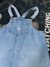 TOMMY JEANS夏季女裝美式復古潮流經(jīng)典布標大口袋寬松牛仔背帶短裙 牛仔藍1AB S （推薦：95-110斤） 曬單實(shí)拍圖