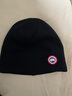 加拿大鵝（Canada Goose）男女同款標(biāo)準(zhǔn)托克帽 5116M 61 黑色 均碼 曬單實拍圖