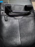 波斯丹顿（BOSTANTEN）单肩包男斜挎包头层牛皮商务休闲公文包手提真皮男士包包 B10802黑色 竖款手提 实拍图