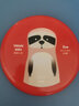 翼鯤飛盤（YIKUN DISCS）飛盤兒童90g軟盤戶外沙灘游戲回旋親子運(yùn)動玩具 樹懶 番茄紅 曬單實拍圖