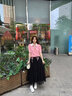 MARY JSTNI代購楊冪同款小白鞋女2025春夏季新款爆款百搭厚底休閑早秋透氣板 39-1白拼杏【網(wǎng)面-春夏款】 38 曬單實(shí)拍圖