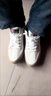 益立公牛男鞋2025秋冬季新款頭層牛皮板鞋運動(dòng)休閑款牛筋底小白鞋增高皮鞋 白色 40 皮鞋碼 曬單實(shí)拍圖
