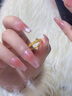 中國(guó)黃金（CHINA GOLD）皇冠黃金戒指女足金訂求結(jié)婚戒女生生日禮物高檔實(shí)用送女友生日 【京速達(dá)】足金皇冠戒指 曬單實(shí)拍圖