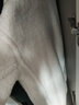 好奇蜜斯冬季珊瑚絨睡袍加厚家居服寬松大衣舒棉絨長(cháng)款保暖睡衣女可外穿 奶昔白 M L 曬單實(shí)拍圖
