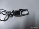 FHAO鑰匙扣男商務(wù)腰掛汽車(chē)鑰匙圈多功能腰掛飾創(chuàng  )意鎖匙扣雙環(huán)鑰匙圈 鑰匙扣【高檔黑】 曬單實(shí)拍圖
