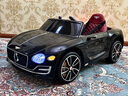 貝瑞佳【正版授權】賓利兒童電動(dòng)車(chē)四輪搖擺遙控玩具車(chē)可坐人汽車(chē)童車(chē) 四驅黑】剪刀門(mén)藍牙搖擺遙控皮座 曬單實(shí)拍圖