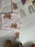 OAK FAMILY新品寶寶秋冬睡衣半邊絨長(zhǎng)袖居家服男女兒童家居服 粉紅兔子 90 cm 曬單實(shí)拍圖