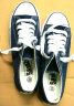 法拉步春季新款小白帆布鞋女原宿风鞋百搭韩版鞋学生透气板鞋子潮 蓝色（A01） 38 实拍图