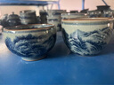 璽翰雅（ROYHOYE）景德鎮(zhèn)主人杯柴窯青花山水老陶泥單杯中國風(fēng)高端陶瓷手繪功夫茶杯 柴窯手繪-山水圓融杯 90ml 曬單實拍圖
