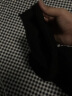古莱登GODLIKE-针织衫外套男秋冬装新款加厚男菠萝针毛衣简单款日系纯色针织开衫 黑色 3XL 实拍图
