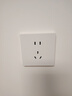 德力西（DELIXI） 開關(guān)插座面板CD821無框大板電話插座電腦插座墻壁電源插座面板 緊急呼叫 開關(guān) 曬單實(shí)拍圖