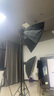 美諾 DP400W大功率直播燈補光燈直播間球形打光燈柔光燈主播美顏燈常亮燈LED攝影燈拍照拍攝補光 單燈 八角柔光箱+柵格【大面積均勻補光】 雙色溫版-400W常亮直播補光燈 曬單實(shí)拍圖
