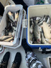 釣嗨尼釣箱海釣保溫全套2021新款魚(yú) 85L釣箱大容量船釣多功能帶輪冷藏箱 48L-雙開(kāi)門(mén)海釣箱-紅白款一個(gè) 曬單實(shí)拍圖