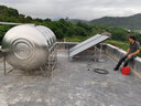 創(chuàng  )昇（DECAN）平板太空能熱水器家用太陽(yáng)能光電兩用空氣源熱泵熱水器雙動(dòng)力空氣能WIFI全自動(dòng)集熱板承壓式一體機自動(dòng)款 320升7-9人【北方防凍款】1級能效2平板 曬單實(shí)拍圖