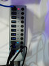 名貿(mào)工業(yè)級usb分線器3.0帶開關高速群控USB3.0擴展器HUB帶獨立開關多USB設備同時傳輸刷機 8口分線器 曬單實拍圖