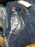 眾安凱達加厚耐磨牛仔工作服男褲子電焊工防燙工裝褲秋多口袋勞保寬松長(cháng)褲 牛仔褲 2XL (180) 曬單實(shí)拍圖