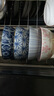 CCKO日本進(jìn)口陶瓷碗家用日式簡(jiǎn)約和風(fēng)餐具飯碗面碗青花瓷碗吃飯碗 5英寸加大5個(gè)套裝 曬單實(shí)拍圖