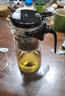 尚明耐熱玻璃一鍵過濾飄逸杯紅茶泡茶壺神器茶水分離過濾功夫茶具套裝 750ml+茶盤+恒溫寶+4小杯*100ml 曬單實(shí)拍圖