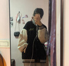 迪伽達(dá) 夾克男秋季新款棒球服外套男刺繡拼接潮牌寬松休閑青少年學(xué)生 TMZXF-W60黑色 L 曬單實(shí)拍圖