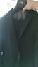柒牌西服套裝男士25春夏商務(wù)正裝易打理平駁領(lǐng)面試西裝外套126JC70760 黑色 46 B 曬單實(shí)拍圖