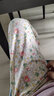 安之伴【安心棉】睡衣女夏季親膚棉寬松碎花少女感短袖長(cháng)褲女士家居服 貝殼黃 XL 曬單實(shí)拍圖