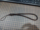 新款手機掛繩短款手腕繩加粗加固拼色款手工編織手機繩掛件寬腕帶繩子高端時(shí)尚手機鏈繩女男配飾防丟吊繩 墨綠色 曬單實(shí)拍圖