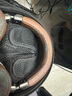 貓倫適用鐵三角陌生人妻ATH-MSR7耳罩MSR7B MSR7BT MSR7NC MSR7SE耳機套  棕色小羊皮耳套一對+【msr7】棕色頭梁保護套 曬單實(shí)拍圖
