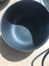 象運(yùn)福復(fù)古缽型茶洗陶瓷大建水粗陶帶蓋茶渣缸黑陶水洗個(gè)性杯洗功夫茶道 粗陶雅黑茶洗 曬單實(shí)拍圖