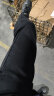 南极人牛仔裤男修身裤子男夏季新款破洞小脚休闲裤男韩版长裤子两条装 1625黑色+1623黑色 30 实拍图