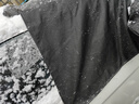 巫記汽車(chē)前擋風(fēng)罩遮雪擋玻璃防霜防凍防雪半車(chē)罩布冬季加厚車(chē)衣檔冬天 奧迪A4L/A6L/Q5L/A3/Q3/A7L 曬單實(shí)拍圖