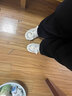 暄琰小白鞋女款百搭學(xué)生休閑透氣平底板復古港風(fēng)chic帆布鞋2025新款 米白厚底帆布鞋 37 曬單實(shí)拍圖