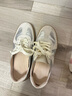 圣伽步（SKAP）板鞋女士運動(dòng)休閑百搭厚底德訓鞋【章若楠同款】 銀色 37 曬單實(shí)拍圖