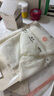 三彩2024冬季新款長袖立領(lǐng)雪尼爾花朵蕾絲衫打底衫套頭小衫 奶白色 M 160/84A 曬單實拍圖