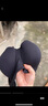 糖粒大碼無痕內(nèi)衣女大胸顯大小胖mm聚攏收副乳上托薄款性感文胸罩七夕 雅典黑 85E 曬單實(shí)拍圖