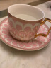 蕊顺 咖啡杯 欧式小奢华陶瓷ins北欧风英式下午茶杯茶具套装轻奢精致 锦地繁华（蓝色款） 实拍图
