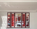 佐羅曼中堂畫農(nóng)村堂屋大掛畫大氣山水畫新中式裝飾畫中堂對(duì)聯(lián)字畫五聯(lián)畫 鴻運(yùn)當(dāng)頭-步步高升A 160*80+160*40×4(總長(zhǎng)2.4米) 曬單實(shí)拍圖