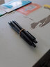 晨光圓珠筆按壓式A2中油筆學(xué)生用水感順滑黑藍紅色筆芯油筆0.7mm辦公原子筆女可愛(ài)創(chuàng  )意韓國教師按動(dòng)式 中油筆 黑色 0.7mm/20支  曬單實(shí)拍圖
