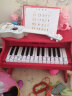 NEW CLASSIC TOYS儿童木质机械小钢琴 儿童电子琴1-6岁男女孩宝宝音乐早教玩具礼物 25键红色【木质电子钢琴】 实拍图