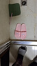 希素專利防滑拖鞋孕婦男女情侶防水防滑油夏浴室內(nèi)洗澡沖涼居家用拖鞋 淺粉色（專利防滑拖鞋） 37-38碼 曬單實拍圖