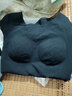素肌良品保暖內(nèi)衣女秋冬季加厚加絨火山巖保熱秋衣圓領(lǐng)貼身帶胸墊可外穿 火山灰 M （45kg-55kg） 曬單實(shí)拍圖