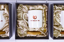 瀚祥影印 影印定做杯子可印照片定制logo馬克杯畢業(yè)合影禮品杯骨瓷杯子刻字圖案 骨瓷金線玲瓏杯勺+竹蓋 曬單實拍圖