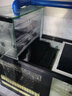 歐庭魚缸水族箱家用客戶生態(tài)超白底過濾屏風落地家用玻璃 屏風1.0米長x52x158cm（雙層濾+膚感膜+ 曬單實拍圖