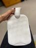 泊斯爾注水雙肩背包熱水袋多功能暖腰暖肚熱敷暖水袋雙插手暖手袋環(huán)保PVC材質(zhì)安全防爆暖手寶 灰色 曬單實拍圖