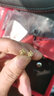 周六?；使邳S金耳釘女足金999耳飾生日禮物計價(jià)AC091143 一對 約1.36g 曬單實(shí)拍圖