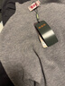 恒源祥100%羊毛衫女秋冬半高領(lǐng)薄款女士毛衣針織打底衫 中灰 160/84A  曬單實(shí)拍圖