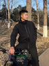 Calvin KleinJeans防風(fēng)防水沖鋒衣25男女戶(hù)外登山徒步ck三防夾克外套J400486 BEH-太空黑 L 曬單實(shí)拍圖
