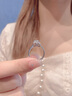 CRD克徠帝【現(xiàn)貨閃發(fā)】星空鉆戒鉑金鉆石戒指鉆戒女求婚戒指群鑲 1.5克拉效果 共約40分 曬單實(shí)拍圖