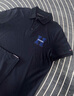 TOMMY HILFIGER【透氣舒適】夏男純棉珠地網(wǎng)眼絨面字母翻領(lǐng)短袖POLO衫34771 深藏青DW5 L （推薦：150-165斤） 曬單實(shí)拍圖
