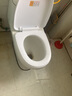 壹品印象 馬桶蓋通用坐便器 蓋子家用加厚蓋板老式緩降靜音 U型承重耐壓緩降-上裝式 曬單實(shí)拍圖